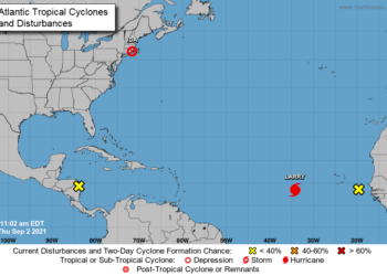 Larry podría escalar a grado 4 y es posible que no impacte a Florida