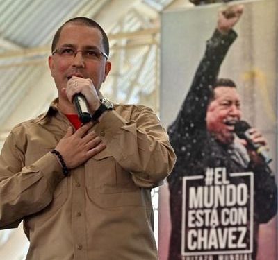 Ex canciller Jorge Arreaza será el candidato chavista para el estado Barinas