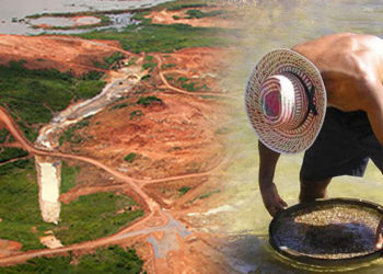 En el Arco Minero del Orinoco continúa la destrucción ambiental, bajo la mirada complaciente del régimen venezolano.
