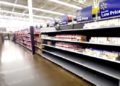 Vuelven a vaciarse estanterías de los supermercados en EEUU por ómicron