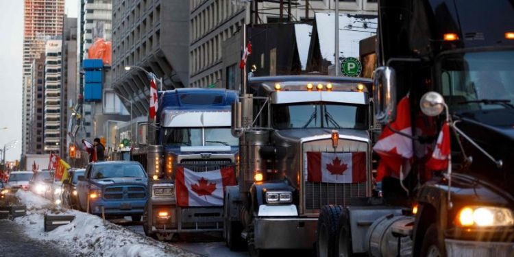 Canadá rechaza apoyo de republicanos a huelga de camioneros en Ottawa