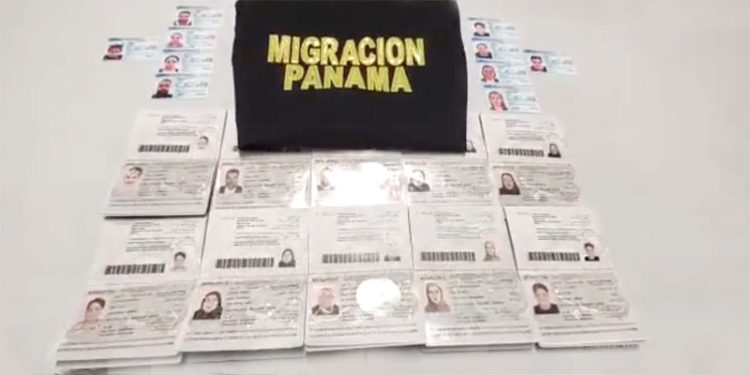 La documentación falsa incautada en Panamá, habría sido elaborada en Venezuela.