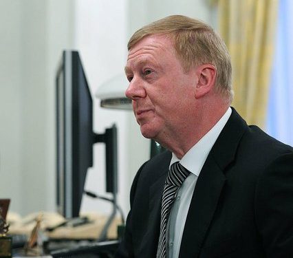 Enviado internacional de Putin, Anatoly Chubais, presenta su renuncia al cargo