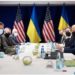 Biden se reunió con ministros ucranianos