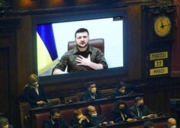 Zelenski ante diputados italianos: Ucrania es la puerta del ejército ruso para penetrar en Europa
