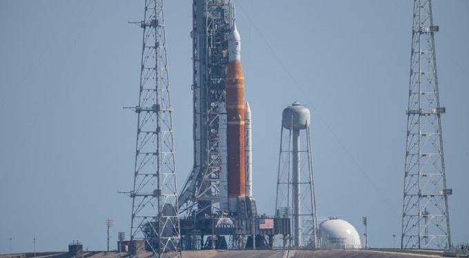 Por problemas técnicos cancelan pruebas de la Misión lunar Artemis 1