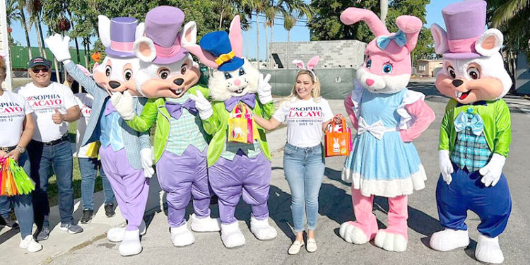 Miami se inunda con huevos de Pascua y mucha esperanza