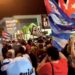 Cubanos en Florida protestan el diálogo de EEUU con la isla sobre inmigración