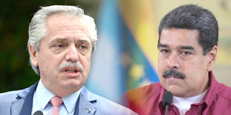 Alberto Fernández apunta a restablecer la diplomacia con Nicolás Maduro.