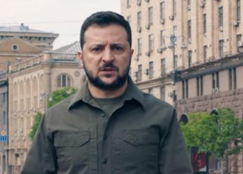 Zelenski también celebró la victoria contra el nazismo