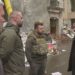 Zelenski visitó a las tropas en Járkov