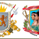 El escudo de Caracas anterior y el nuevo.