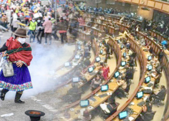 En Ecuador, las calles y la Asamblea Nacional se calientan cada vez más.