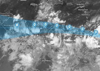 Se debilitó el ciclón tropical que bordea costa de Venezuela
