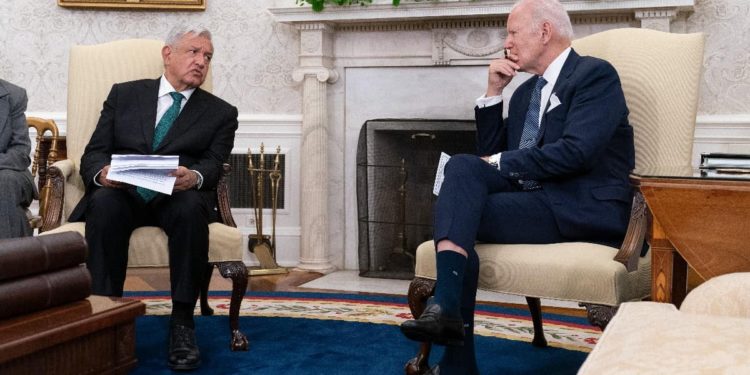 Biden y López Obrador aseguraron una relación fuerte de EEUU y México