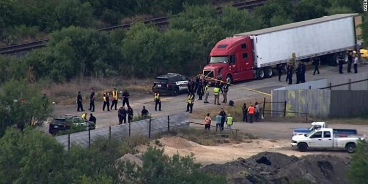 Saldo de las muertes en camión con inmigrantes en Texas: 26 mexicanos, 22 guatemaltecos y 2 hondureños