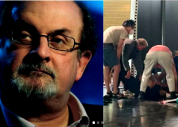 Rushdie lucha por su vida mientras su agresor es acusado de homicidio