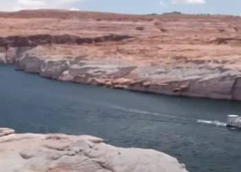 Alarmante baja del nivel del río Colorado, que alimenta a 7 estados