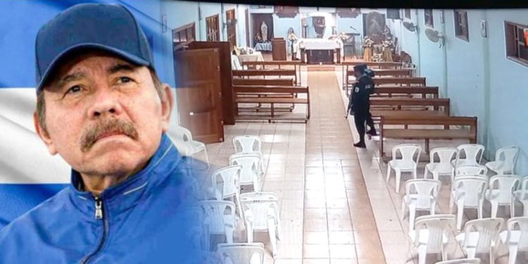 La iglesia y los medios de comunicación son blancos permanentes de agresiones en Nicaragua.