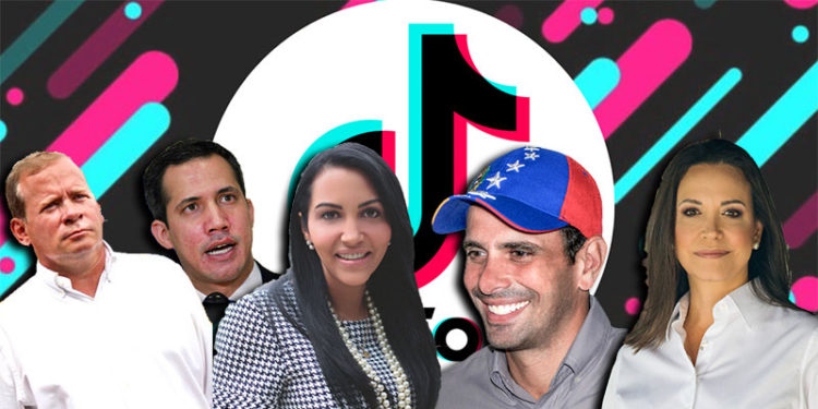 La fauna política venezolana, sobre todo la opositora, es carne de cañón para los creativos de TikTok.