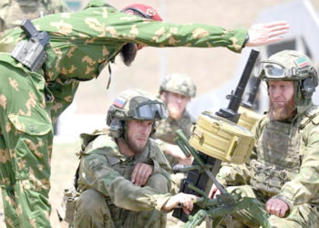 El entrenamiento de los nuevos reclutas rusos es básico y por poco tiempo. Los envían al frente rápidamente.