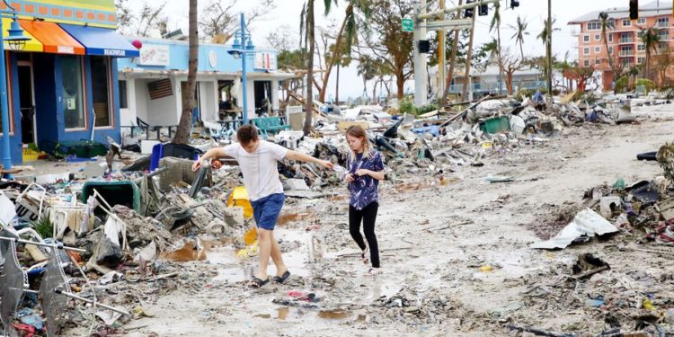 Fort Myers y Cape Coral fueron las dos ciudades más golpeadas por Ian en la costa suroeste de Florida