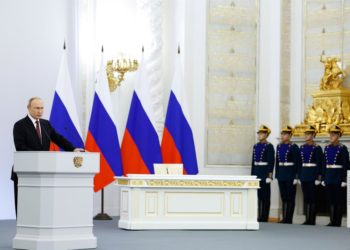 Putin proclamó la anexión de 4 territorios ucranianos