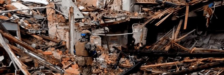 CNN muestra la situación de una ciudad ucraniana recién liberada de los rusos