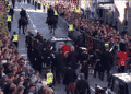 Tensión entre los miembros de la Familia Real en procesión