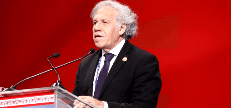 Asamblea OEA: Almagro aboga por no sacrificar la democracia