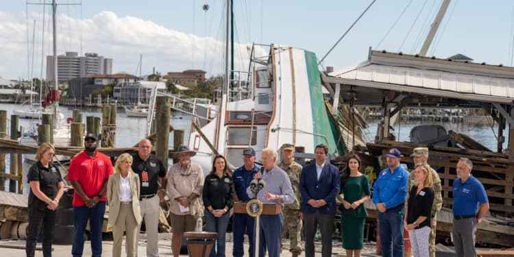 Biden y DeSantis proyectan unidad en Florida: «Valoramos el trabajo conjunto»
