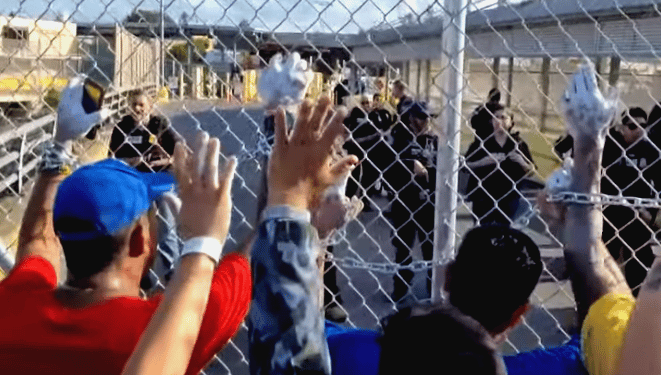 Venezolanos denuncian separación de parejas en la frontera entre México y EE. UU.