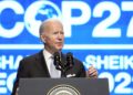 COP27: Biden afirma que vida del planeta está en riesgo