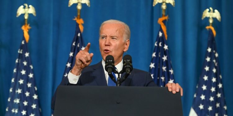 Biden acusó a Trump de amenazar los cimientos mismos de la nación