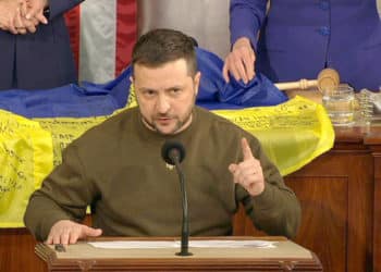 Volodímir Zelenski ante el Congreso en pleno: "EEUU y Ucrania son aliados en esta batalla".