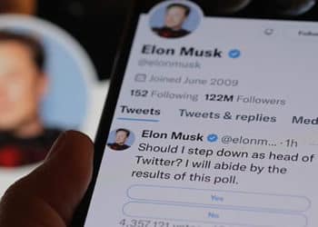 En la encuesta un 57,5% de los usuarios invitó a Musk a dejar su cargo al frente de Twitter.