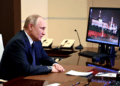 De cómo Putin anunció el nuevo año a los rusos con «realidades alternativas»