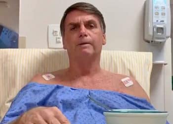 Jai Bolsonaro es hospitalizado de nuevo, tras sufrir fuertes dolores abdominales. Imagen cortesía correio24horas.
