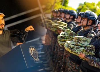 Según el periodista, cuando Bukele pierda popularidad y los aplausos no le basten, las botas militares van a sonar un poco más.