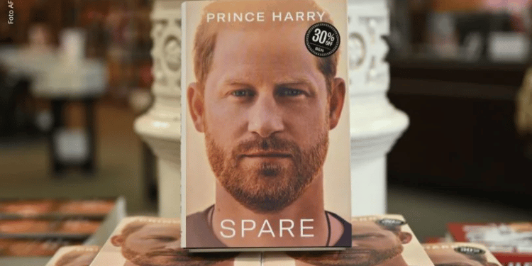 Príncipe Harry vende un millón 400 mil libros en un día