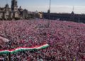 Protestan en México en contra de la reforma electoral de AMLO