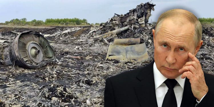 Vladimir Putin es responsable por el asesinato de las 298 personas que iban a bordo del vuelo de Malaysia Airlines.