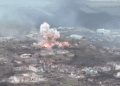 Bajmut casi destruida por ataques rusos