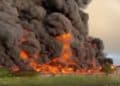 Drones ucranianos destruyen 40.000 toneladas de combustible en Crimea