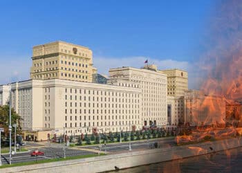 En incendio en el edificio del Ministerio de Defensa ruso fue leve, y se controló rápidamente.