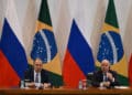 Lavrov continuó en Brasil cerco ruso a Lula da Silva