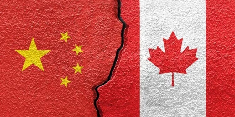 China estaría interviniendo, por vía diplomática, en la política interna de Canadá.