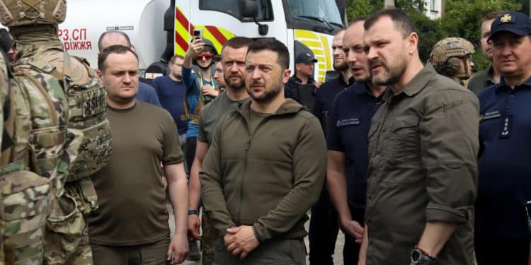Zelensky en Jerson