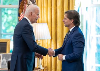 Casa Blanca: Biden recibió al presidente de Uruguay Luis Lacalle Pou