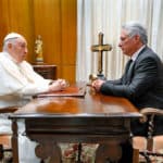 Se dice que el encuentro del papa Francisco y Miguel Díaz-Canel muestra una preferencia diplomática de la Santa Sede por los regímenes comunistas.